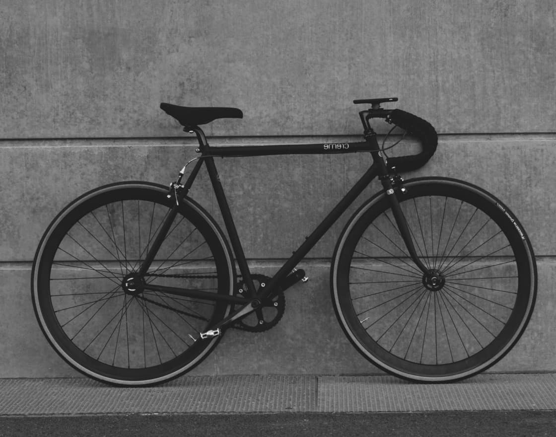 Bicicleta Cinza